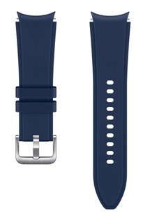 Samsung Ridge Sport Band sportovní řemínek s rýhováním 20mm Quick Release pro smartwatch modrý (ET-SFR88SNEGEU) S / M