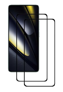 CELLFISH DUO 5D tvrzen sklo pro POCO F6 Full-Frame ern 2ks