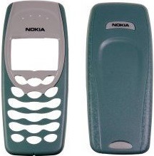Klikem zavřete okno Náhled Výměnný kryt Nokia 3410 zelený přední bez klávesnic