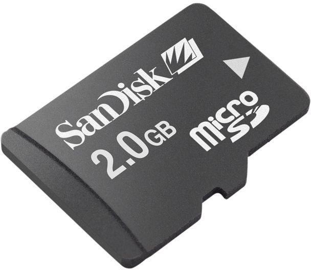Klikem zavřete okno Náhled Paměťová karta microSDHC Transflash 2GB Sandisk bez adapteru