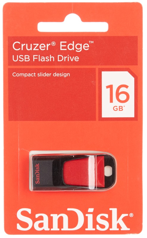 Klikem zavřete okno Náhled USB flash disk SanDisk Cruzer Edge 16GB