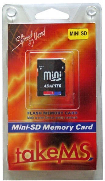 Klikem zavřete okno Náhled Paměťová karta Mini SD 512 MB