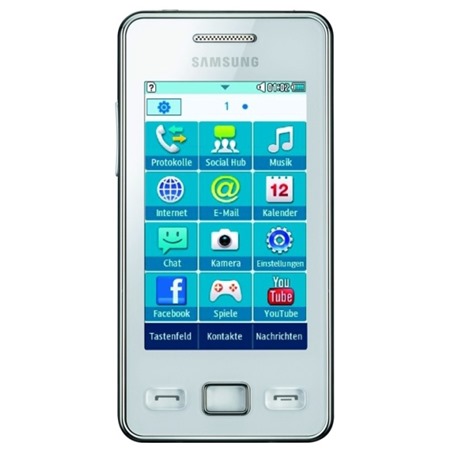Samsung S5260 Star II Ceramic White (GT-S5260RWAXEZ)