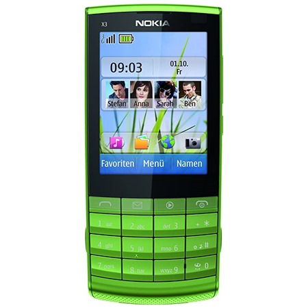 Nokia X3-02.5 Green