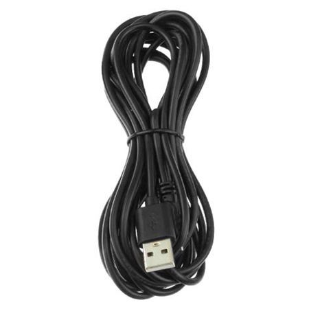TrueCam USB-A / mini USB-A 4m ern kabel s podporou Parkshield