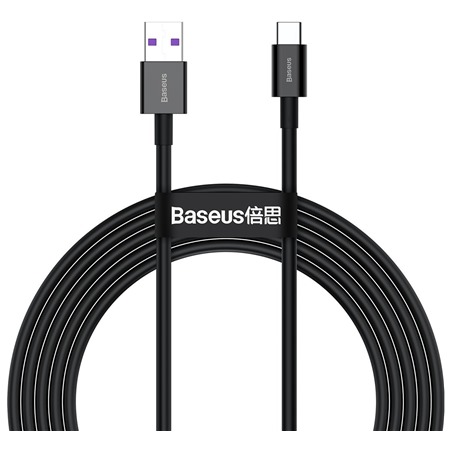 Baseus Superior Series USB-A / USB-C 66W 2m ern kabel