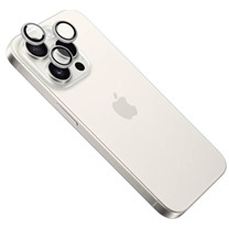 FIXED Camera Glass ochrann skla oek fotoapart pro Apple iPhone 15 Pro / 15 Pro Max stbrn