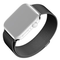 FIXED Mesh Strap nerezov emnek pro Apple Watch 38 / 40 / 41mm ern