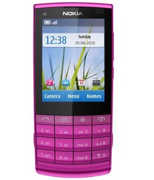 Nokia X3-02 Pink