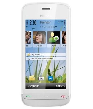 Nokia C5-03 White Aluminium Grey