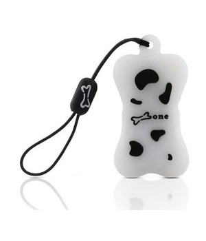 Náhled Bone Collection čtečka karet microSD "Kost", bílá
