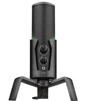 TRUST GXT258 FYRU 4IN1 streamovac mikrofon ern