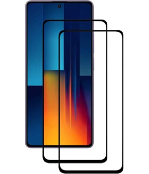 CELLFISH DUO 5D tvrzen sklo pro Xiaomi Redmi Note 13 Pro / POCO M6 Pro Full-Frame ern 2ks
