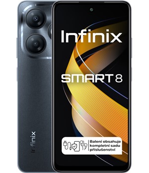 Infinix Smart 8 3GB / 64GB Dual SIM Timber Black