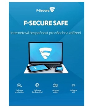 F-Secure SAFE bezpenostn software (licence na 6 msc, pro 3 zazen)