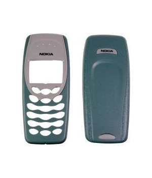 Náhled Výměnný kryt Nokia 3410 zelený přední bez klávesnic