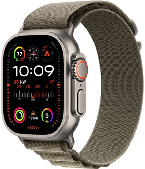 Apple Watch Ultra 2 Cellular 49mm Titanium Olive L
