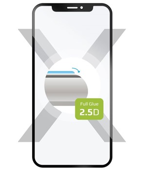 FIXED Full-Cover tvrzen sklo pro Samsung Galaxy Xcover7 ern