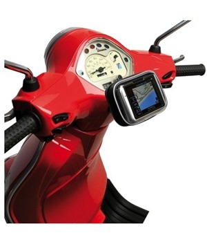 Náhled Držák univerzální voděodolný CELLY FLEXBIKE pro telefony a navigace k upevnění na řídítka