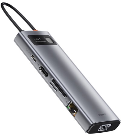 Baseus Metal Gleam 9v1 USB-C HUB ed