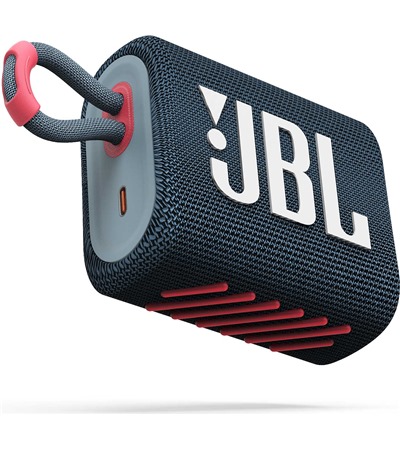 JBL GO3 Bluetooth reproduktor ern LDNIO SC10610 prodluovac kabel 2m 10x zsuvka, 5x USB-A, 1x USB-C bl 