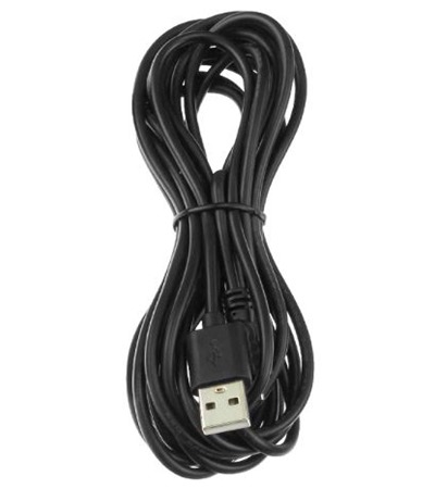 TrueCam USB-A / mini USB-A 4m ern kabel s podporou Parkshield Sleva 15% na organizr kabel  