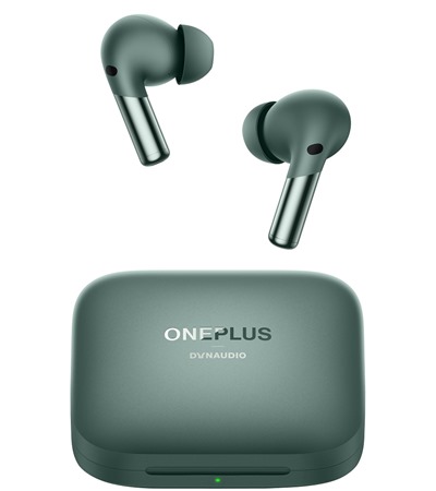 OnePlus Buds Pro 2 bezdrtov sluchtka s aktivnm potlaenm hluku a Qi nabjenm zelen LDNIO SC10610 prodluovac kabel 2m 10x zsuvka, 5x USB-A, 1x USB-C bl 