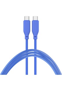 4smarts High Flex USB-C / USB-C, 1,5m, 60W modr kabel