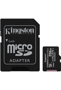 Kingston microSDXC 256GB Canvas Select Plus + SD adaptr