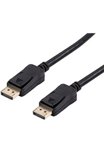 C-TECH DisplayPort 1.2 / DisplayPort 1.2, 1m ern kabel
