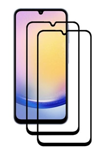 CELLFISH DUO 5D tvrzen sklo pro Samsung Galaxy A25 5G Full-Frame ern 2ks