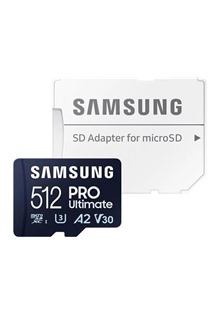 Samsung PRO Ultimate microSDXC 512GB + SD adaptr