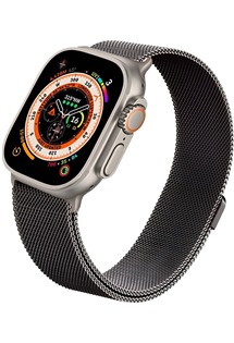 Spigen Metal Fit emnek milnsk tah pro Apple Watch 42 / 44 / 45 / 49mm ed