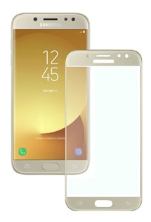 Vmax tvrzen sklo pro Samsung Galaxy J7 2017 Full-Frame zlat