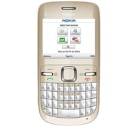 Nokia C3-00 QWERTZ Golden White