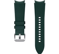 Samsung Leather Band polokoen emnek 20mm Quick Release pro smartwatch zelen (ET-SHR88SGEGEU) S / M