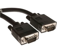 C-TECH VGA / VGA 3m ern kabel