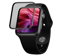 FIXED 3D Full-Cover tvrzen sklo pro Apple Watch 40mm s apliktorem Full-Frame ern
