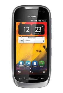 Nokia 701 Light Silver