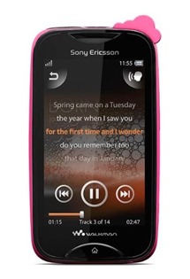 Sony Ericsson WT13i Mix Walkman Pink cloud on Black