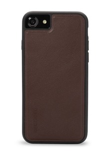 Decoded Leather Detachable Wallet pouzdro pro Apple iPhone SE 2022 / SE 2020 / 8 / 7 hnědé