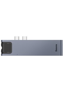 Baseus Thunderbolt C + Pro 7v1 USB-C HUB šedý