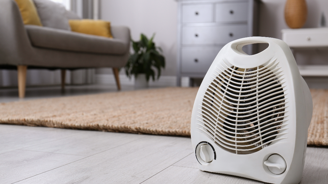 Teplovzdušný ventilátor