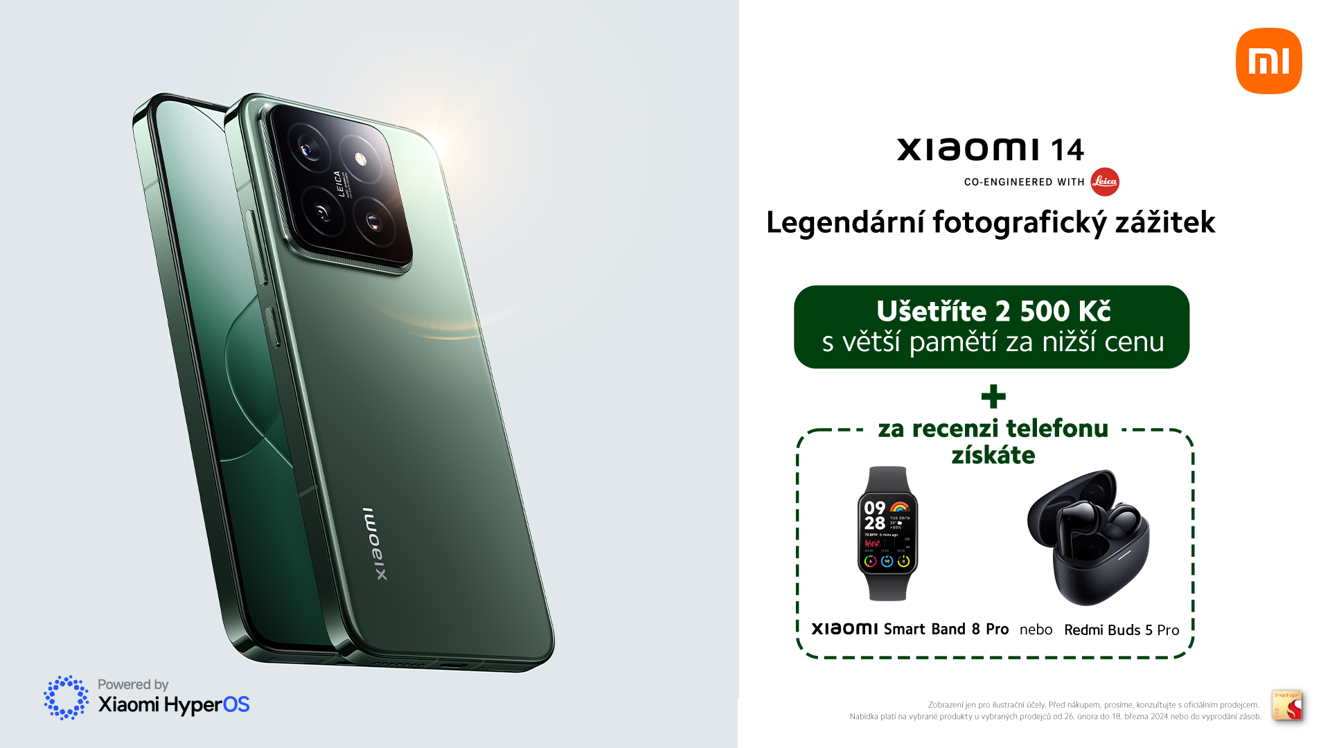 Xiaomi 14 výhodná nabídka