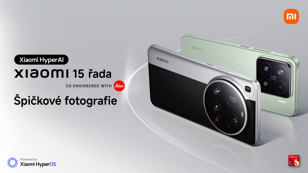 Pořiďte si špičkový telefon řady Xiaomi 15 a užijte si exkluzivní výhody!