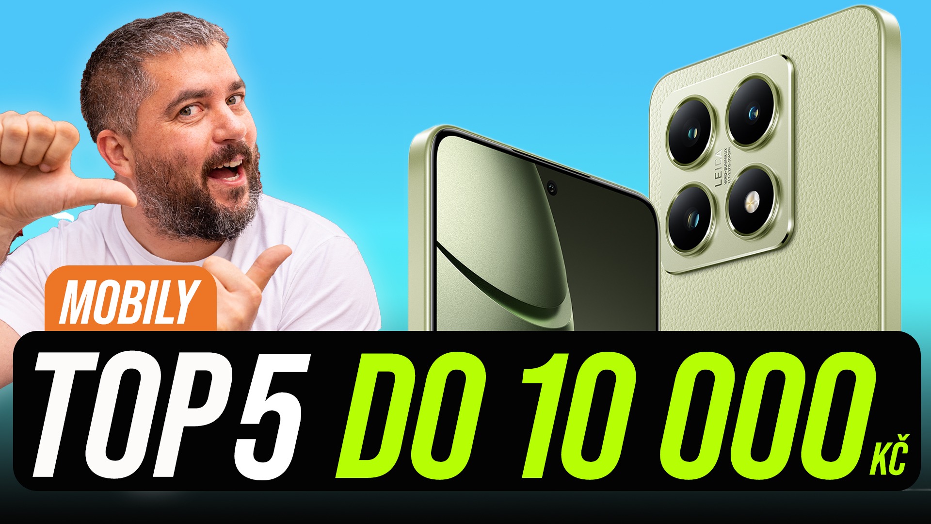 TOP 5 nejlepších telefonů do 10 000 Kč [jaro/léto 2025]