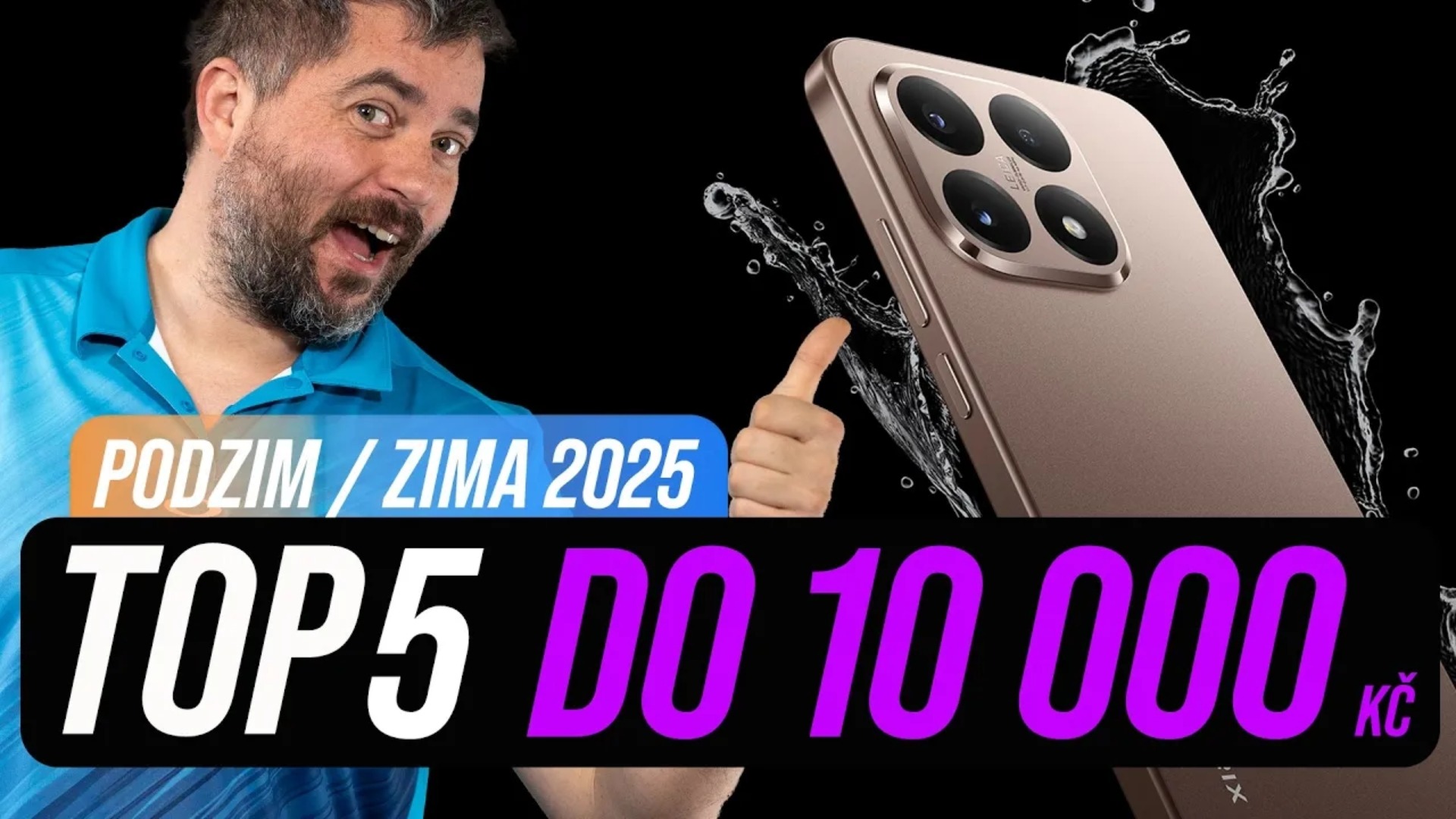TOP 5 nejlepších telefonů do 10 000 Kč [podzim/zima 2025]