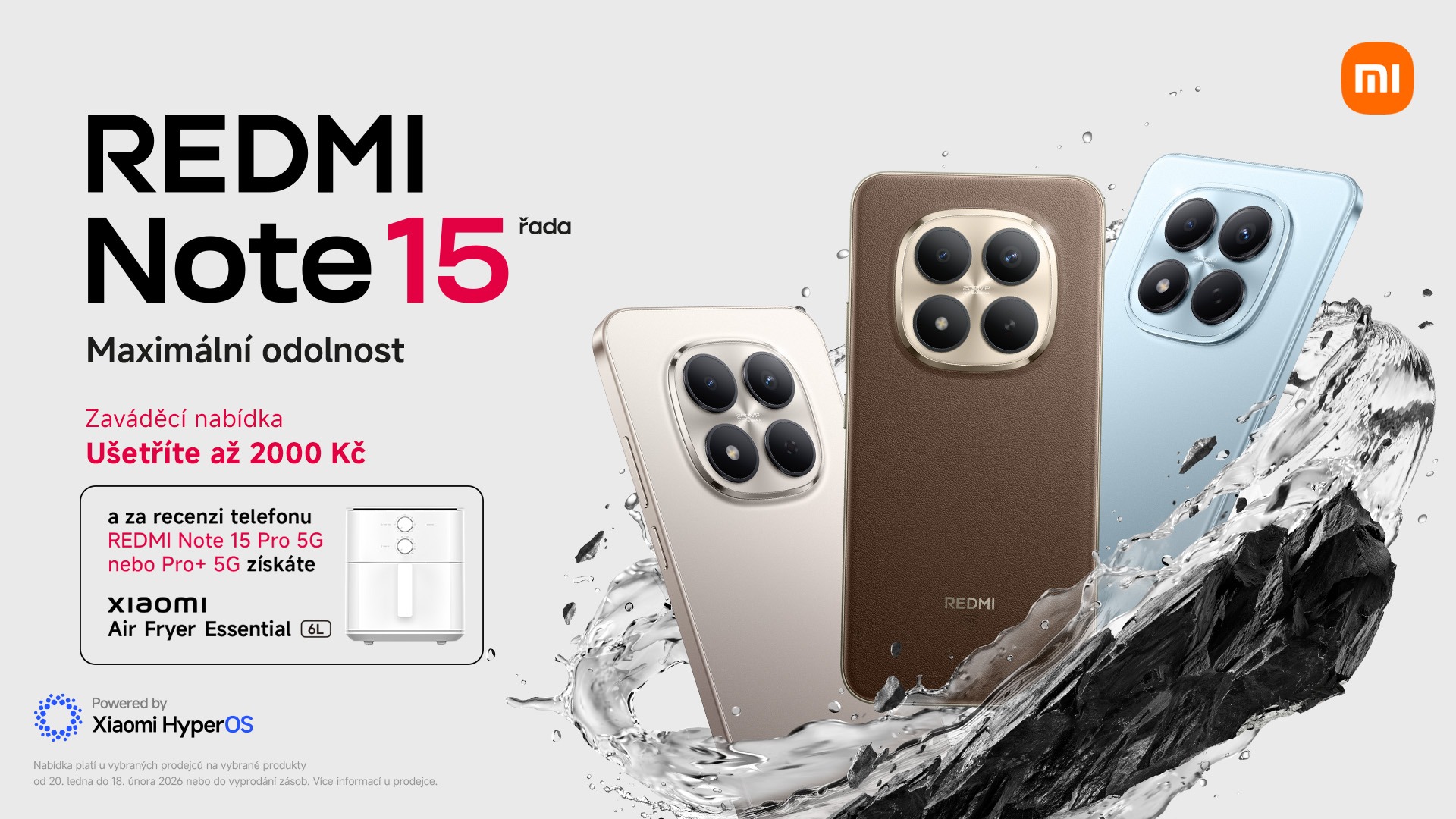 Redmi Note 15 přichází – za akční cenu a s dárky, které potěší