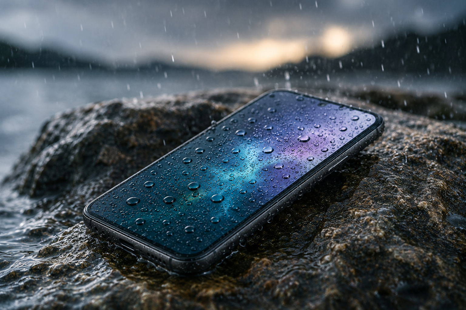 Telefon u vody a deště