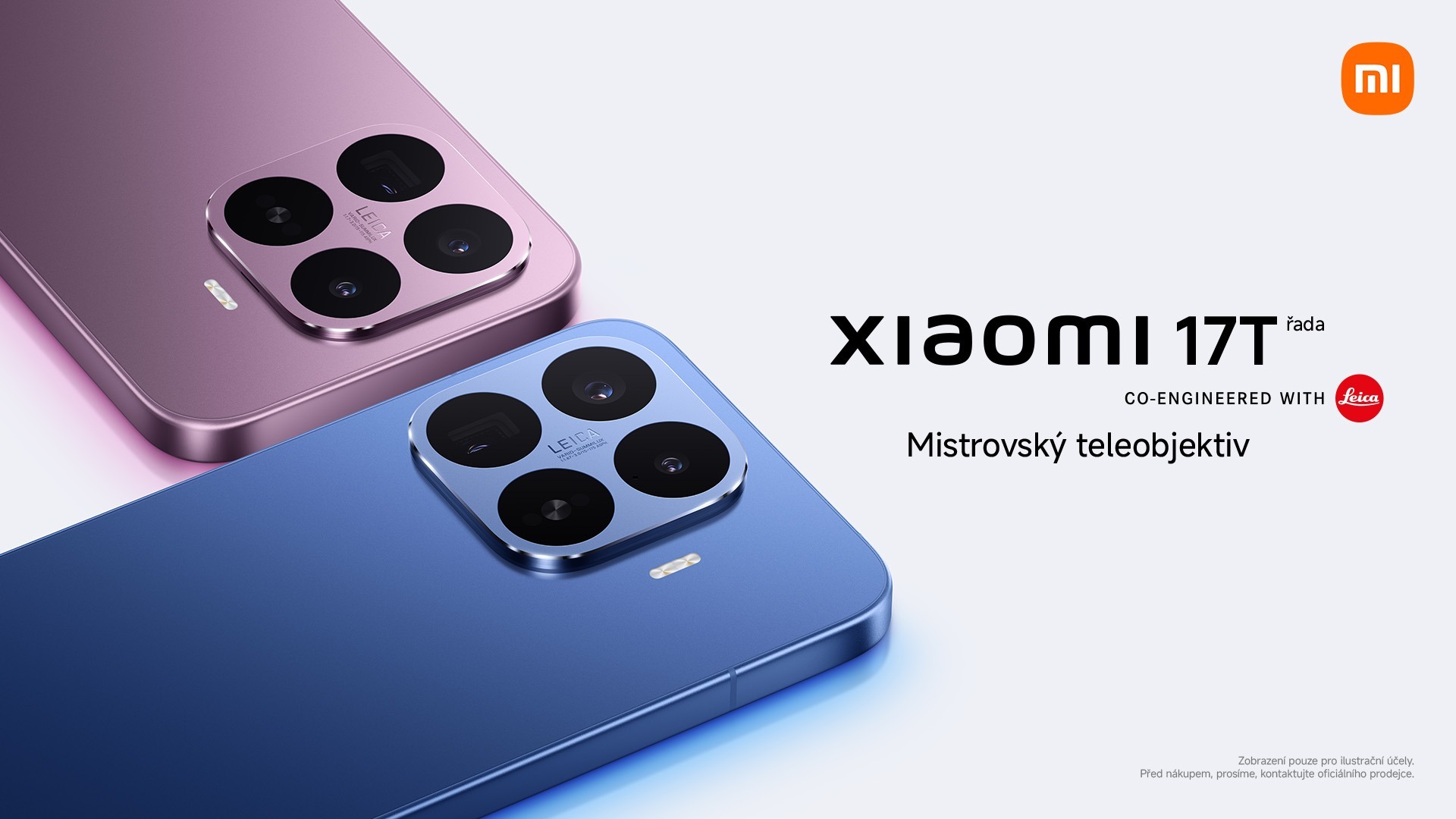 Xiaomi 17T a 17T Pro: Leica fotoaparáty, AI Zoom a bonusy až 12 277 Kč